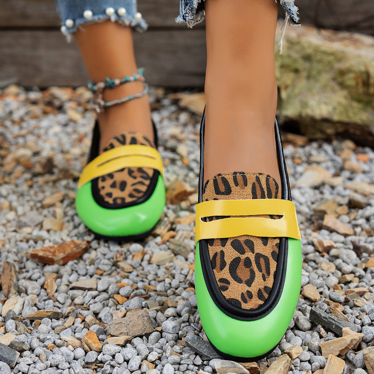 Flat Casual Loafer Shoes Women's Fashion