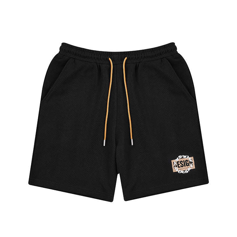 Fashionable Printed Loose Cropped Pants For Men