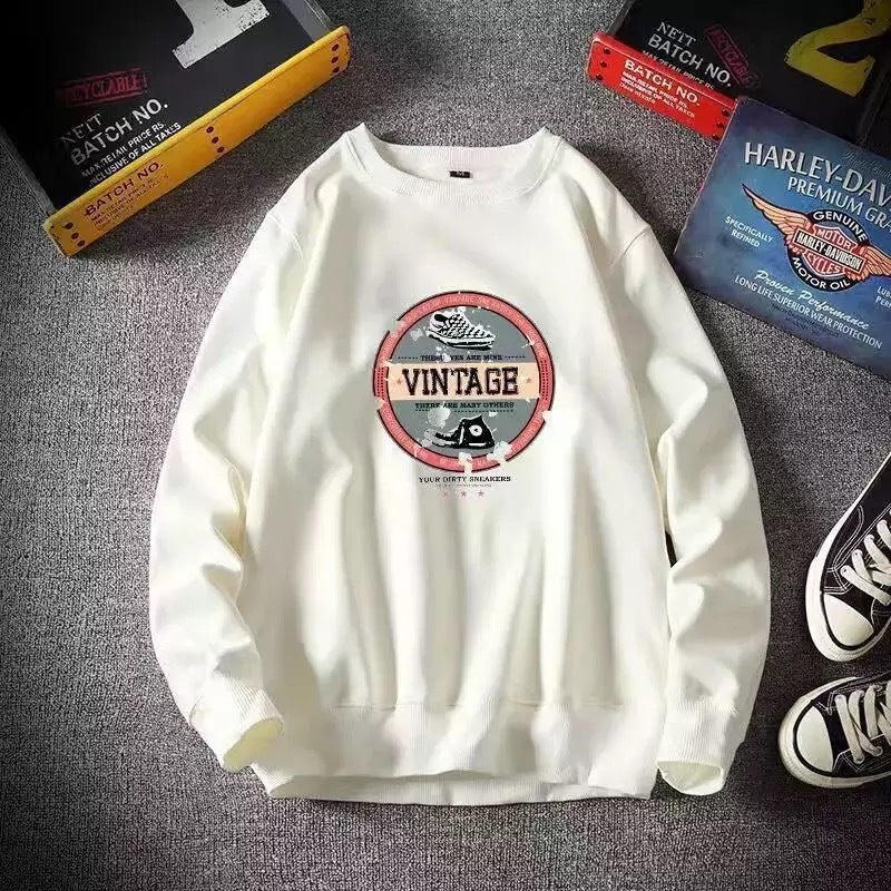 Sweatshirt male student pullover bottoming shirt top