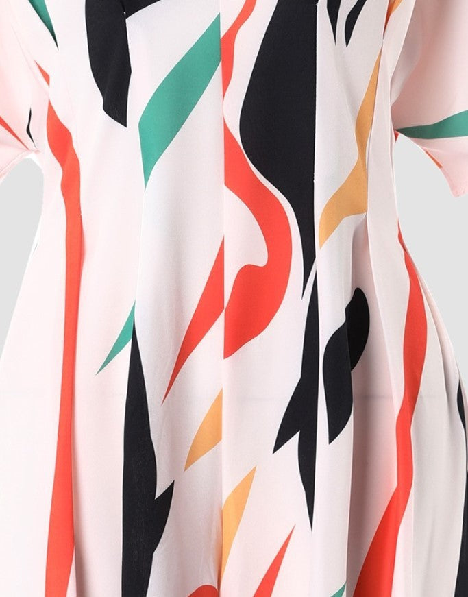 Printed Long Casual Jumpsuit Sexy Fashion Jumpsuit