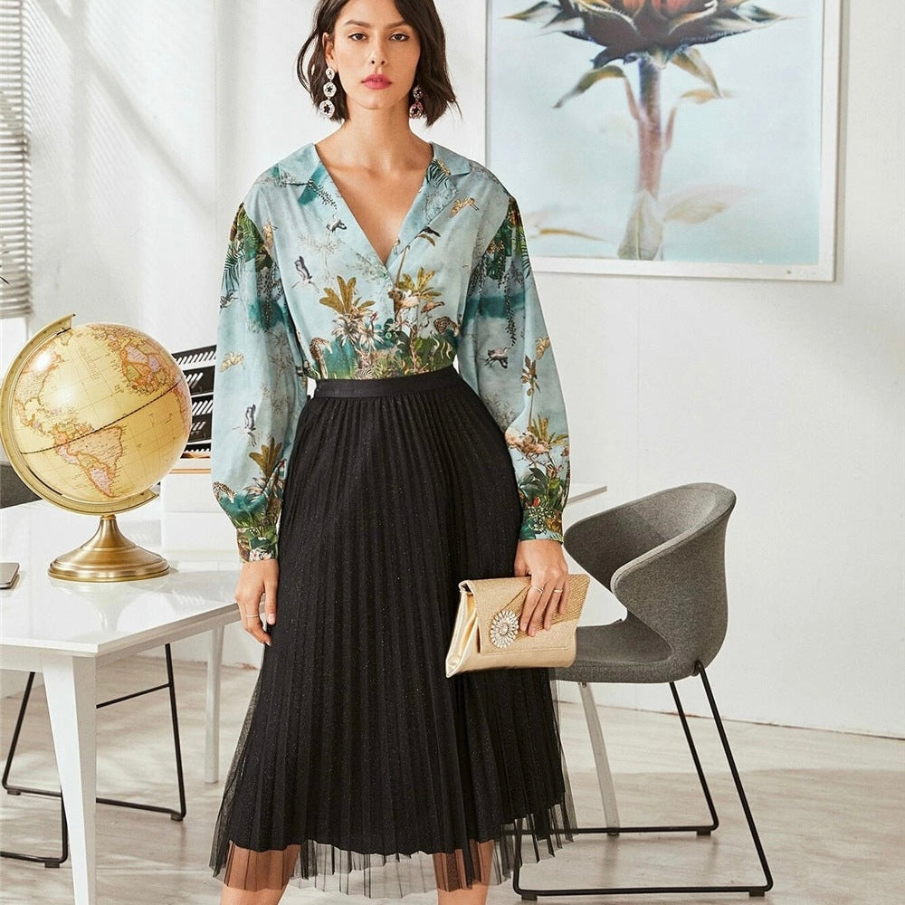 European and American Skirts, Mesh Skirts, Beach Skirts