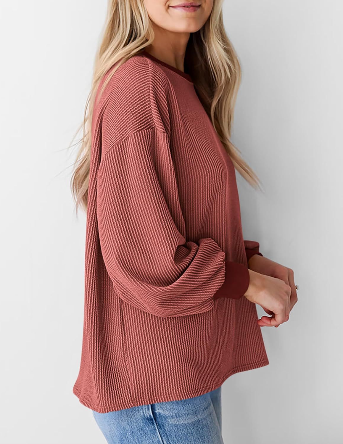 Women's Texture Loose Fashion Casual Sweater