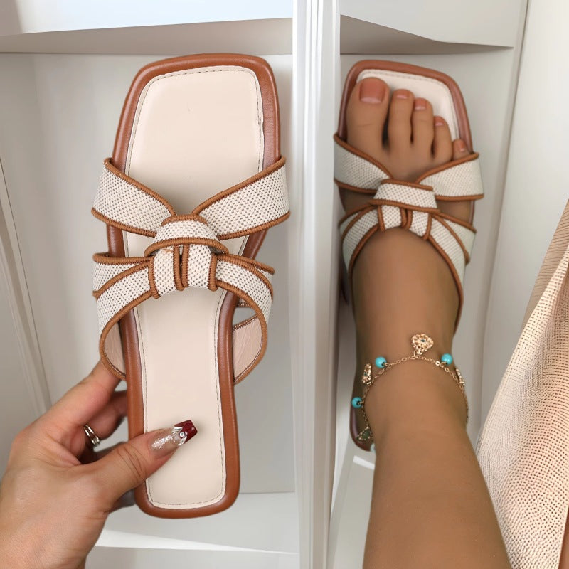 Half Slippers Women's Outer Fashionable Exquisite High-grade Sandals