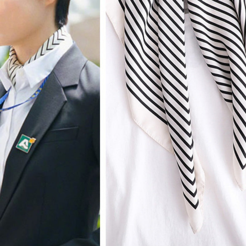 Female Hood Fashionable Silky Satin Wrapped Breathable