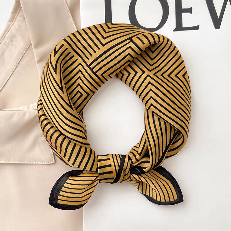 High-end Ladies' Small Square Handkerchief