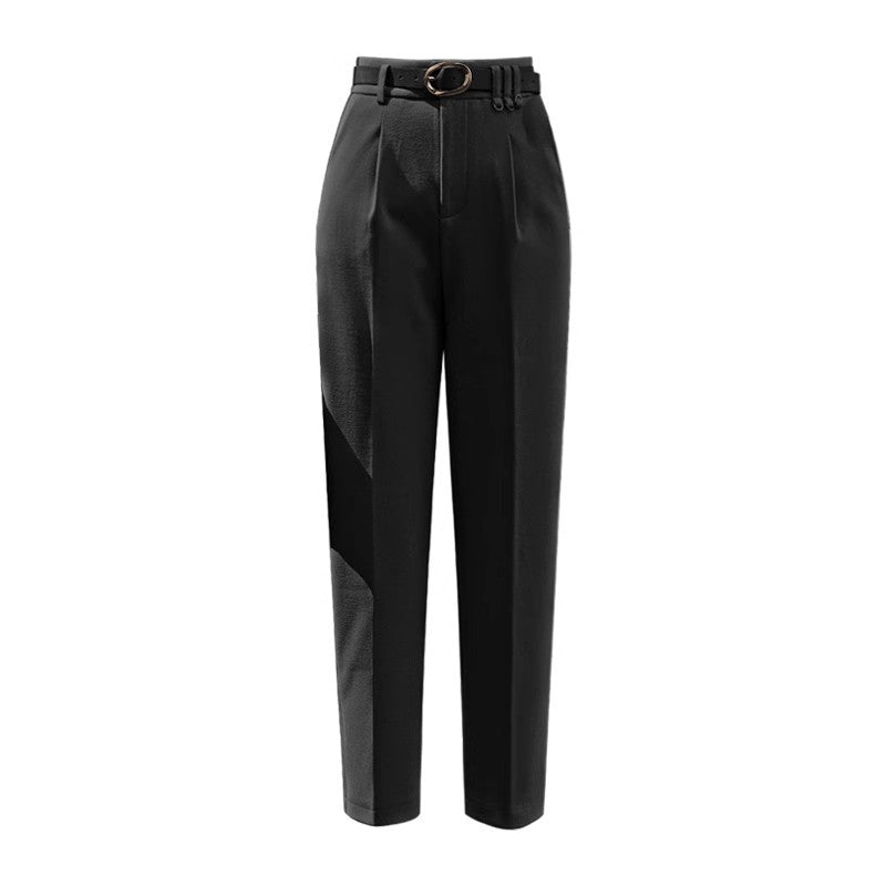 Thickened High Waist Drooping Baggy Pants