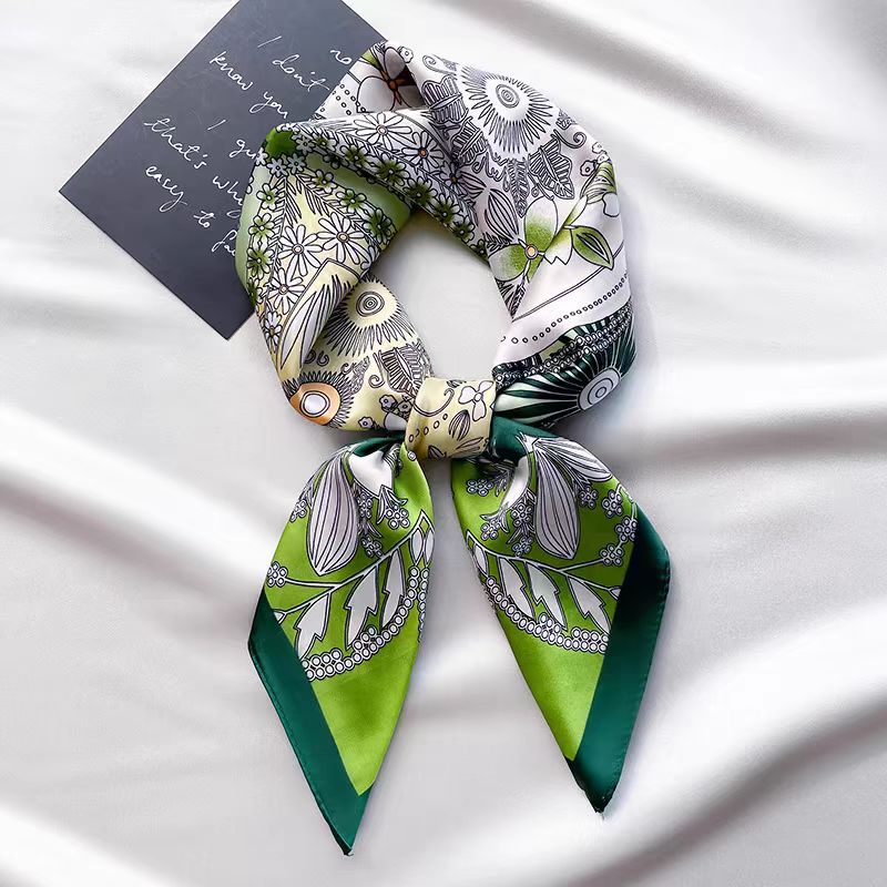 High-end Ladies' Small Square Handkerchief