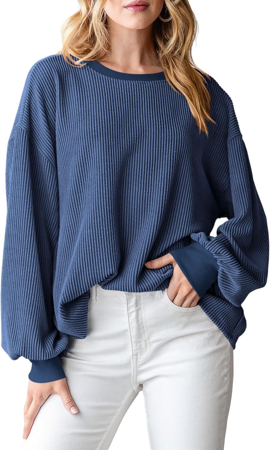 Women's Texture Loose Fashion Casual Sweater