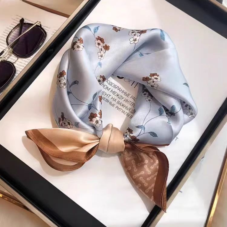 High-end Ladies' Small Square Handkerchief