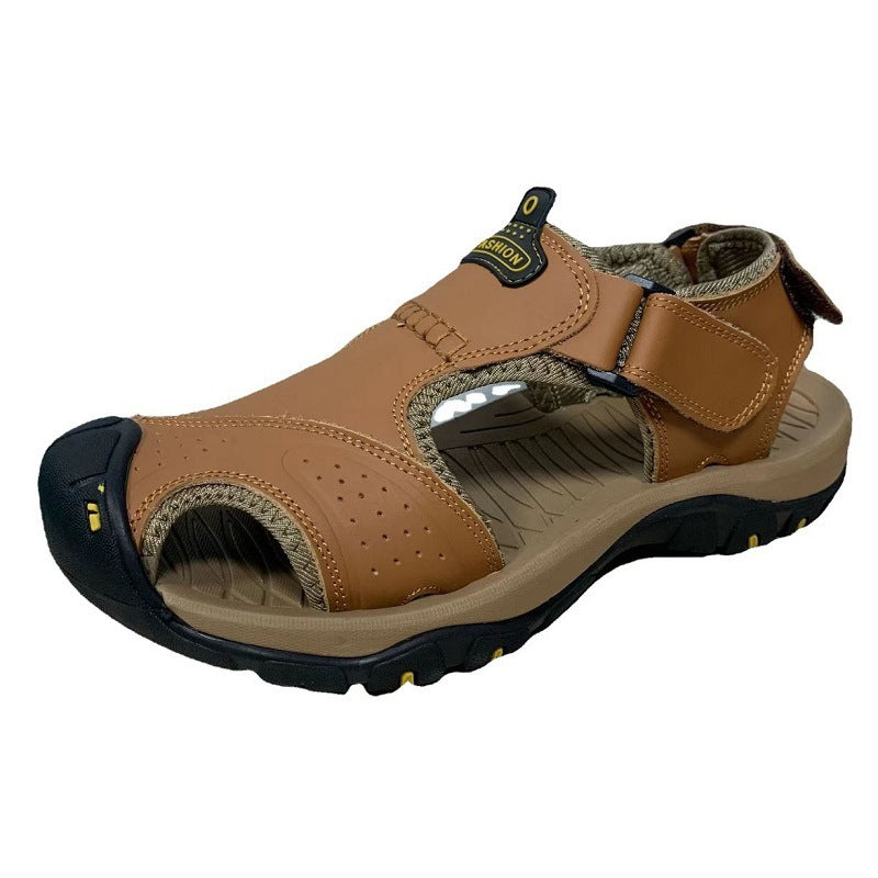 Summer Closed Toe Casual Beach Shoes Men