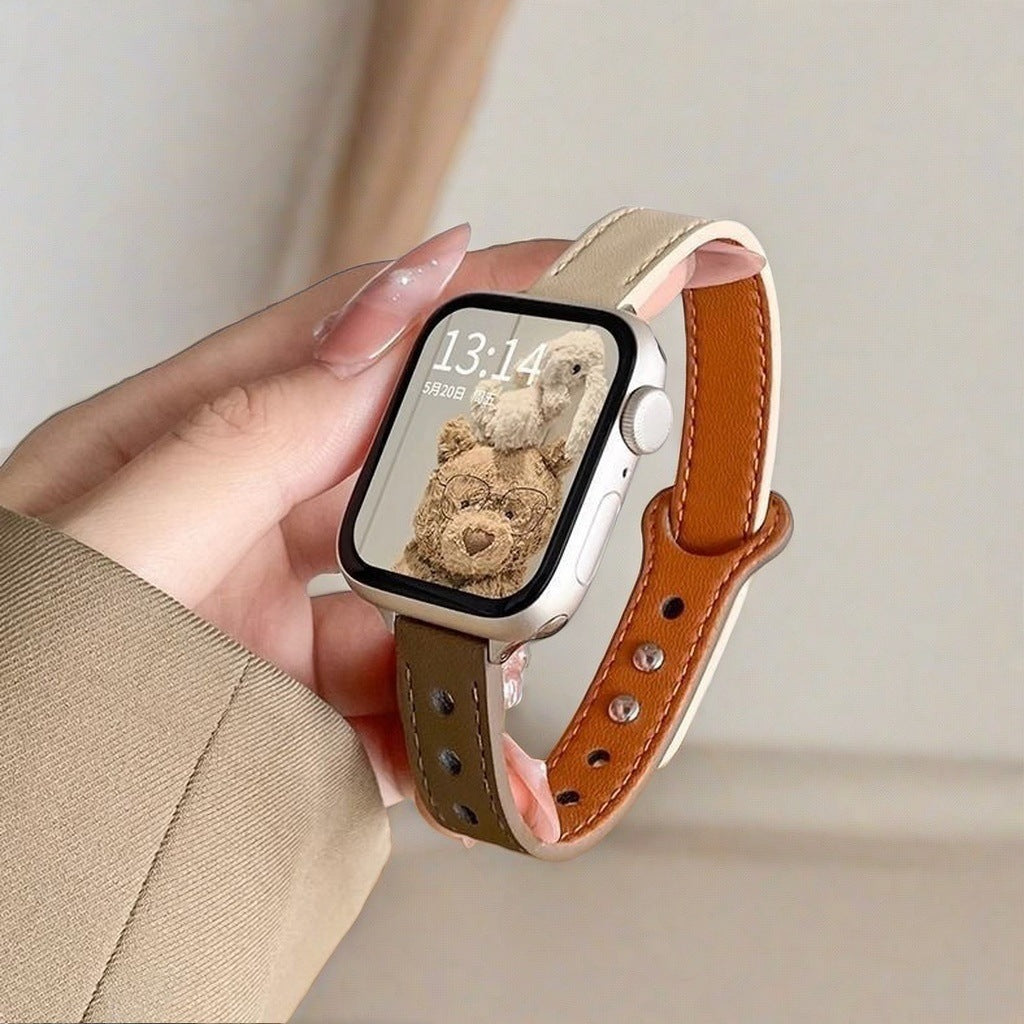 Suitable For Watch Double Nail Thin Strap