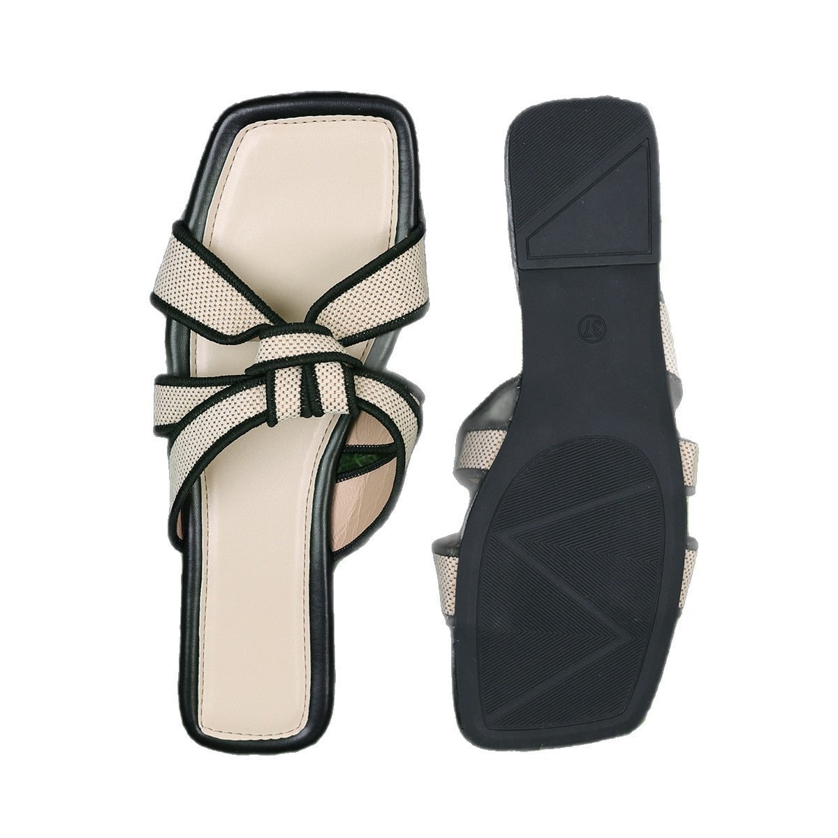 Half Slippers Women's Outer Fashionable Exquisite High-grade Sandals