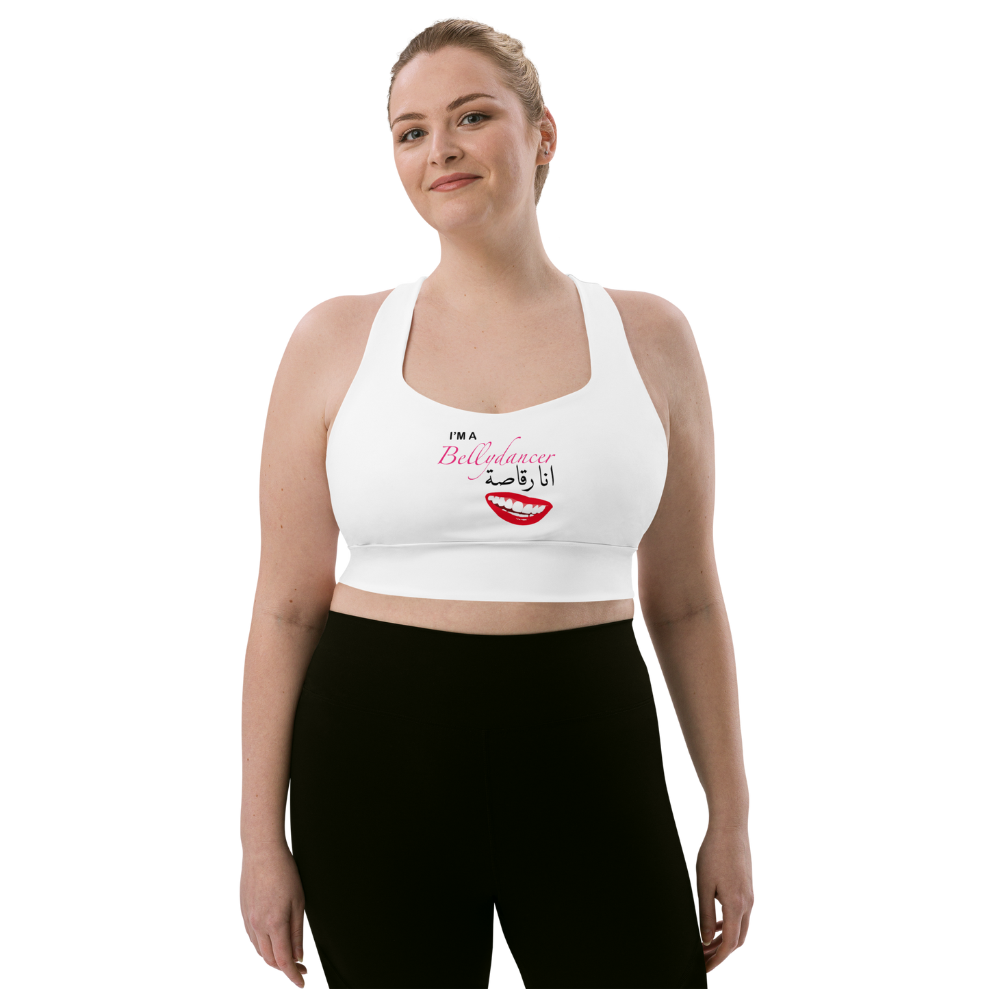 Bellydancer Recycled Longline Sports Bra