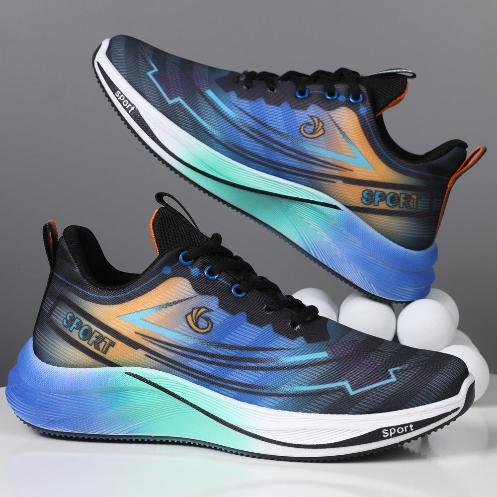 Mesh Breathable Running Shoes Lightweight Comfortable Breathable Trendy Casual Shoes Men's Shoes