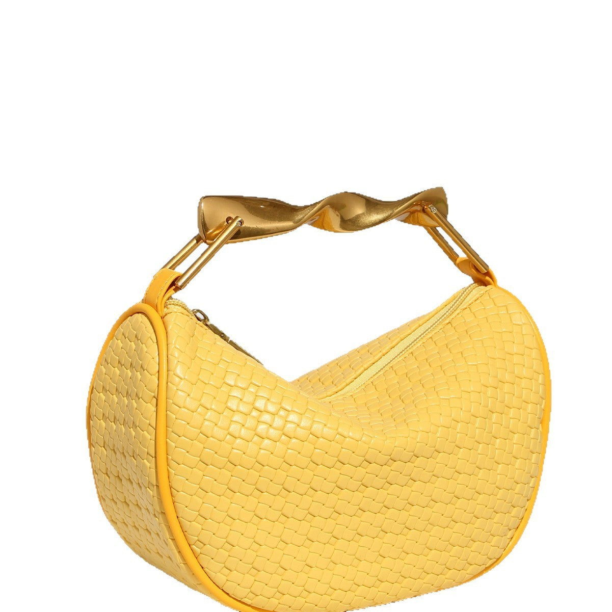Straw Woven Dumpling Chain Shoulder Crossbody Bag Woven