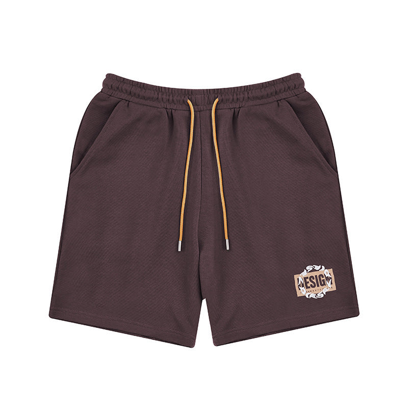 Fashionable Printed Loose Cropped Pants For Men