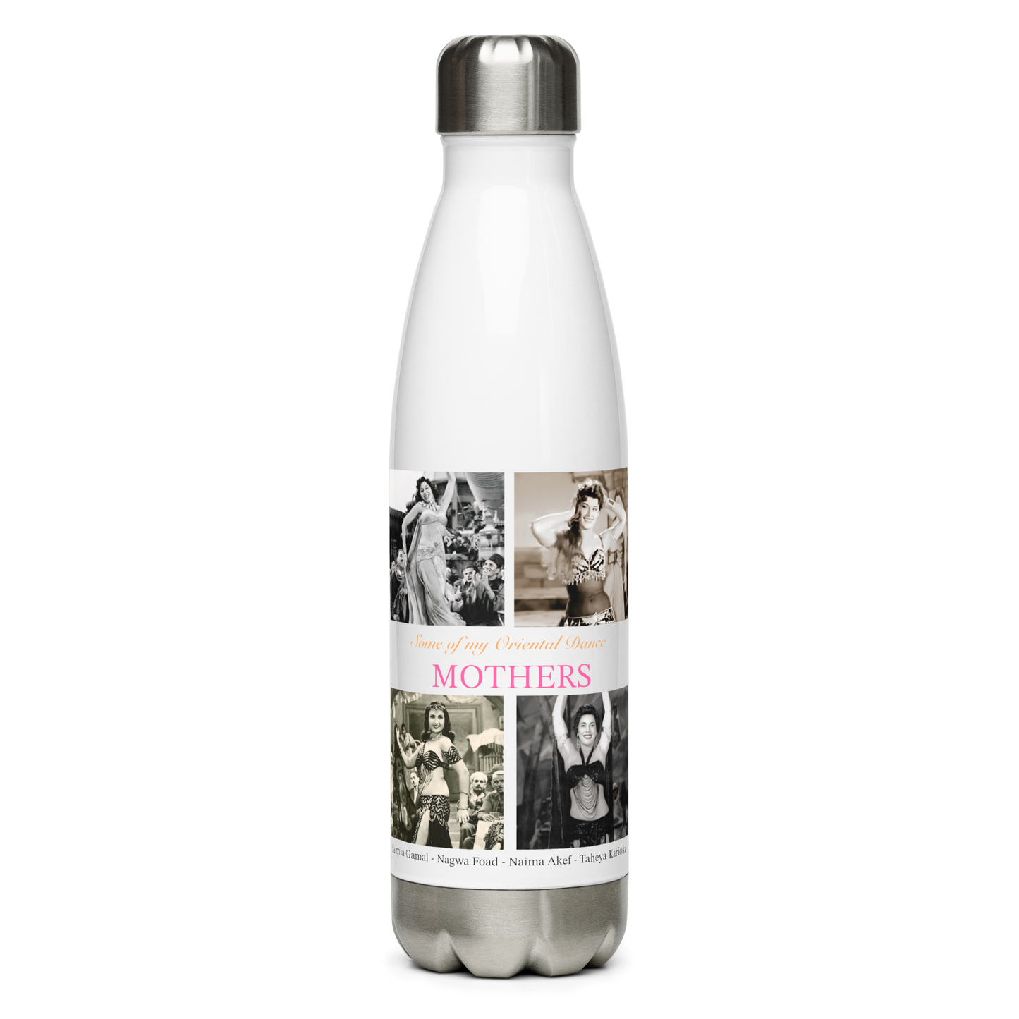 Bellydancer Stainless Steel Water Bottle