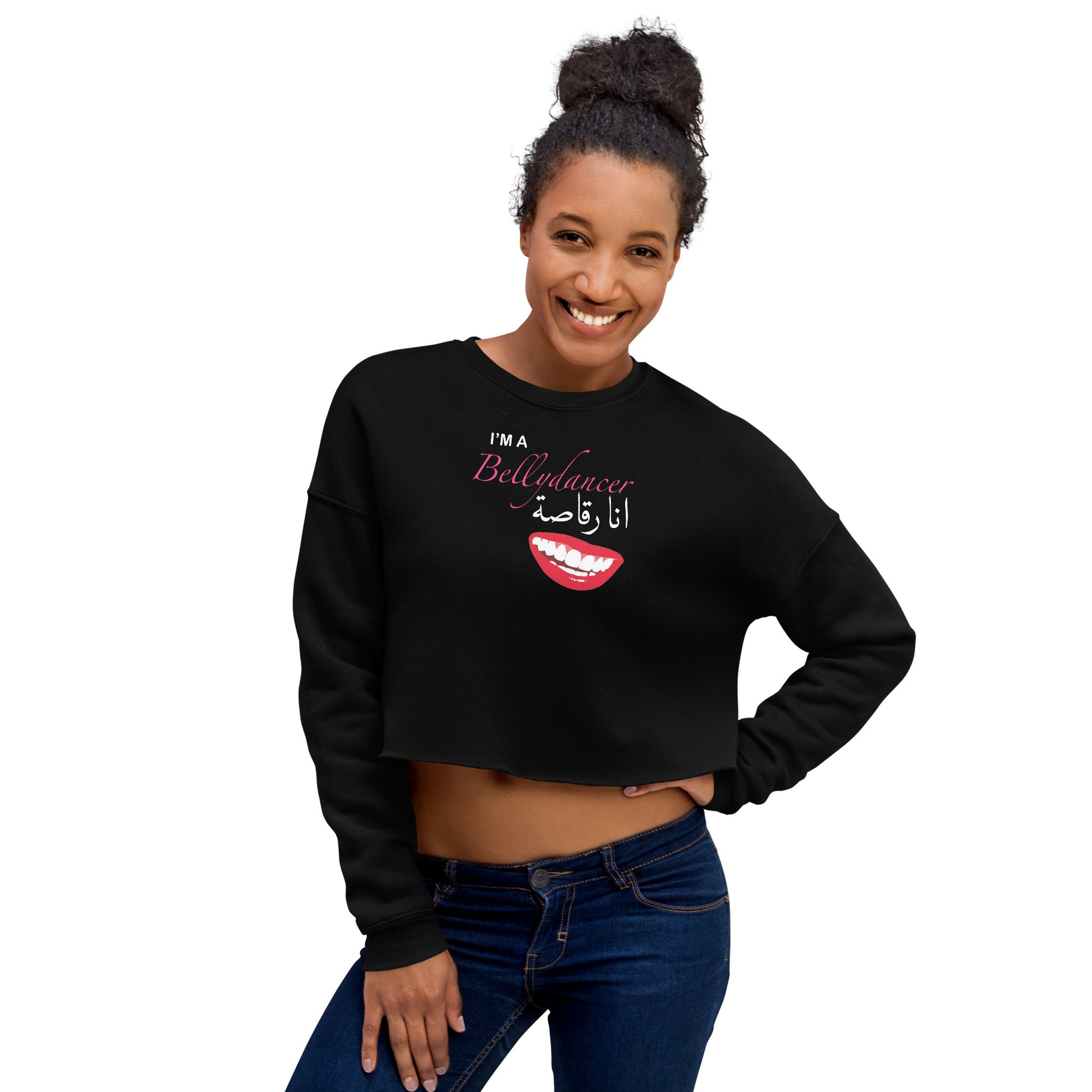 Bellydancer Crop Sweatshirt